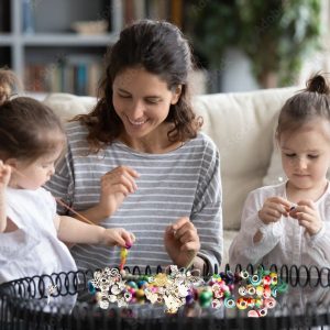 Imazhi i kohës së kaluar së bashku nënë dhe bijë