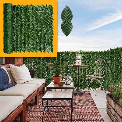 Paneli privatësor me gjethe artificiale | LEAFPANEL