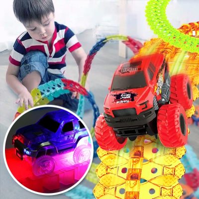 Binari i ndriçuar me makinë | LUMITRACK