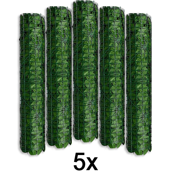 5x Paneli privatësor me gjethe artificiale | LEAFPANEL
