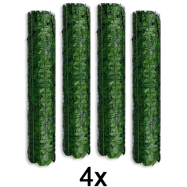 4x Paneli privatësor me gjethe artificiale | LEAFPANEL